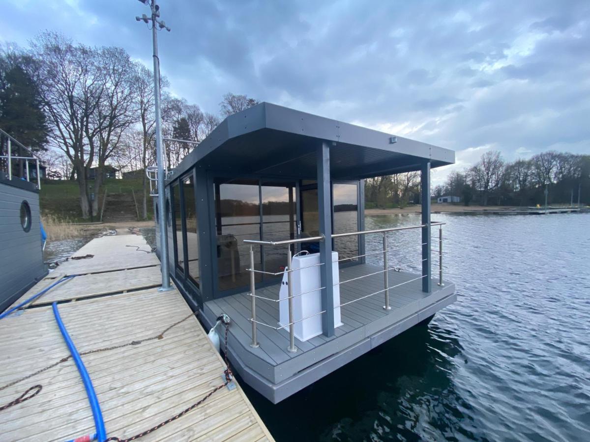 شقة Houseboat Park Wodny Cieszyno Złocieniec المظهر الخارجي الصورة